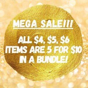 Special Bundle Offer! 5 Items for $10!